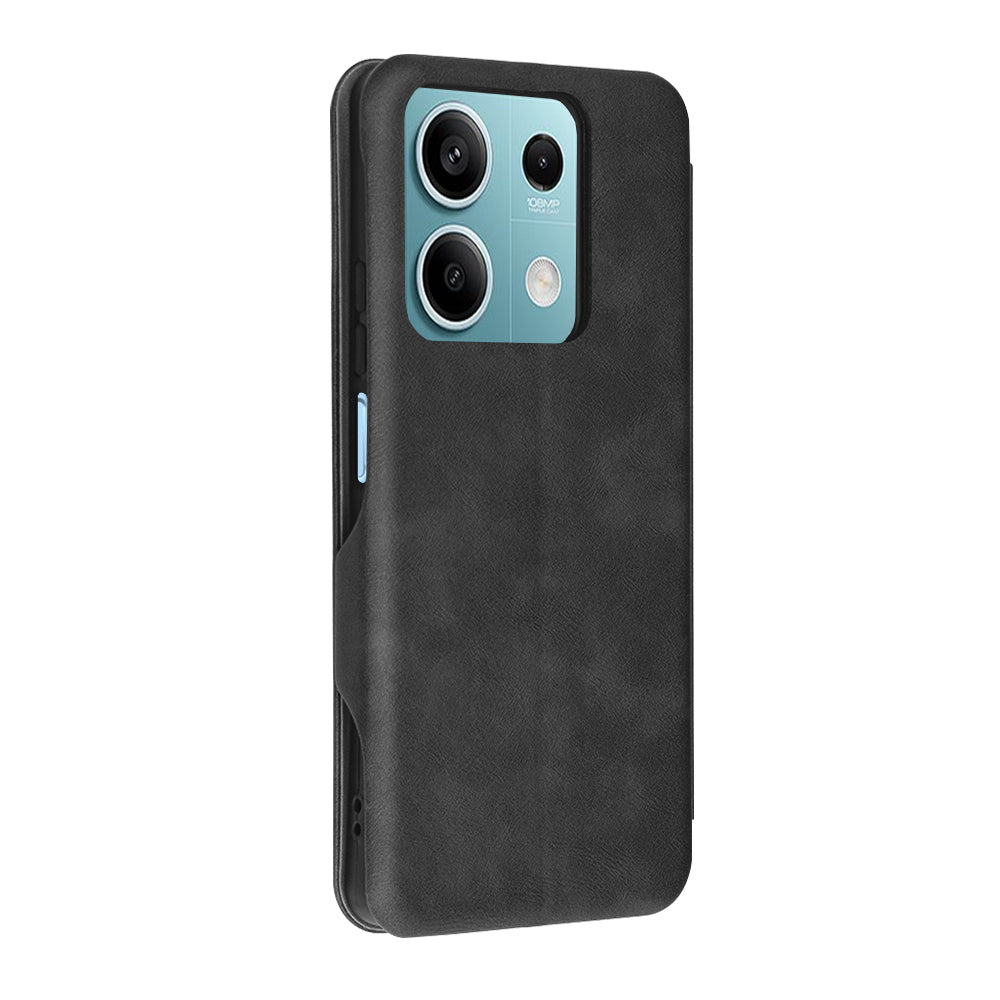 Futrola za Xiaomi Redmi Note 13 5G, Techsuit, Safe Wallet Plus, Crna