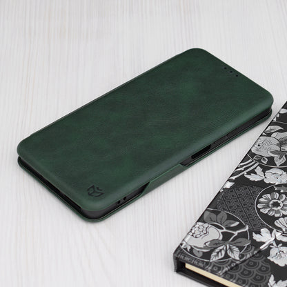 Futrola za Xiaomi Redmi Note 13 5G, Techsuit, Safe Wallet Plus, Zelena