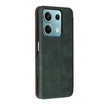 Futrola za Xiaomi Redmi Note 13 5G, Techsuit, Safe Wallet Plus, Zelena