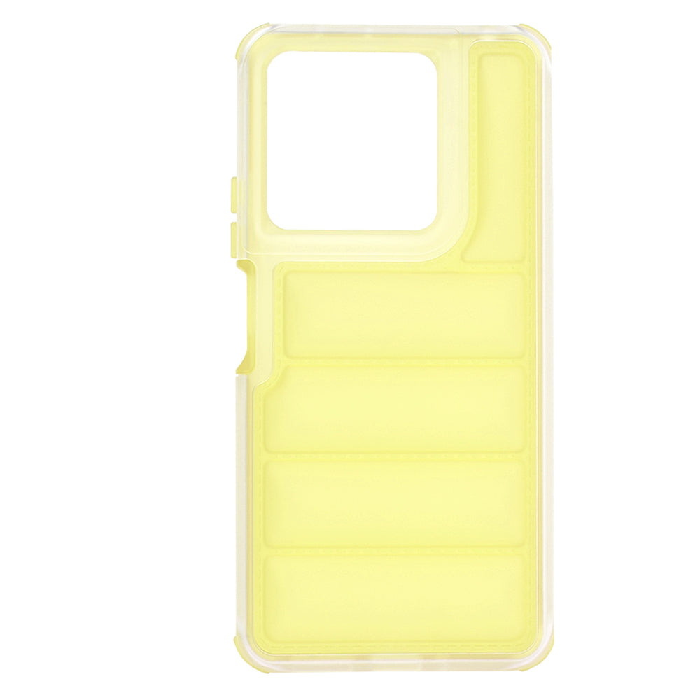 Maska za Xiaomi Redmi Note 13 5G, Techsuit, Wave Shield, Žuta