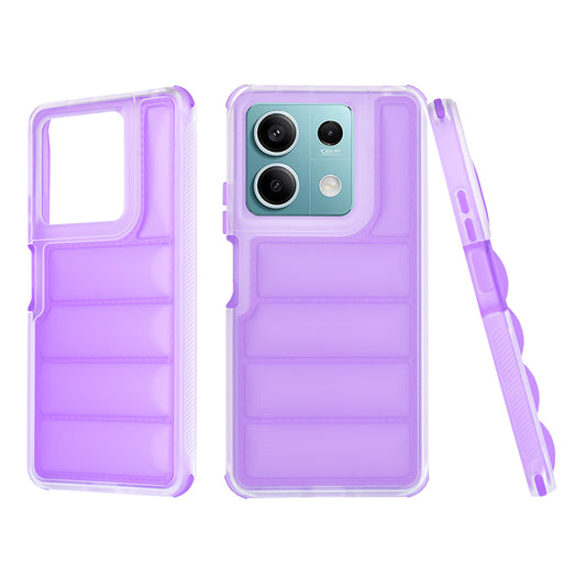 Maska za Xiaomi Redmi Note 13 5G, Techsuit, Wave Shield, Ljubičasta