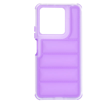 Maska za Xiaomi Redmi Note 13 5G, Techsuit, Wave Shield, Ljubičasta