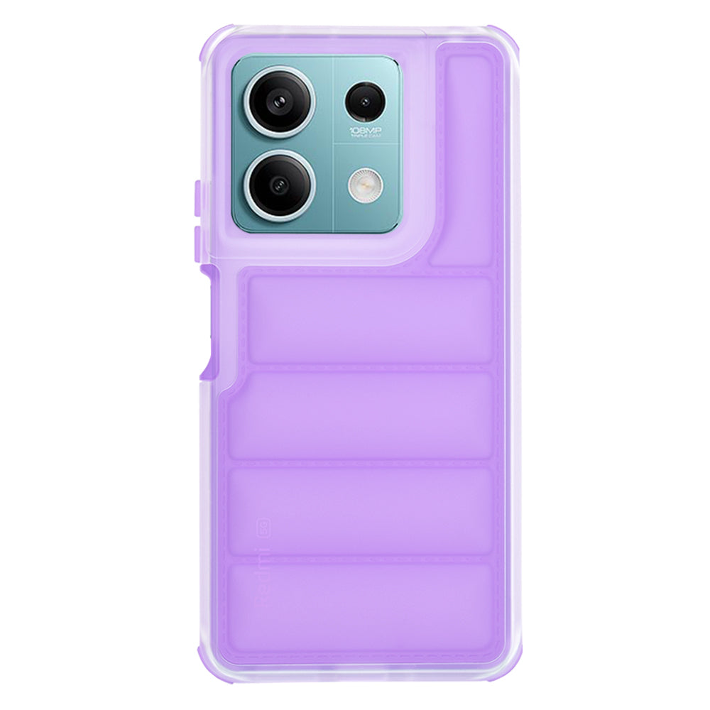 Maska za Xiaomi Redmi Note 13 5G, Techsuit, Wave Shield, Ljubičasta