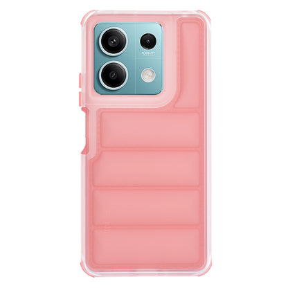 Maska za Xiaomi Redmi Note 13 5G, Techsuit, Wave Shield, Crvena