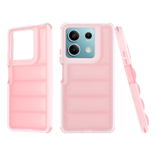 Maska za Xiaomi Redmi Note 13 5G, Techsuit, Wave Shield, Roza