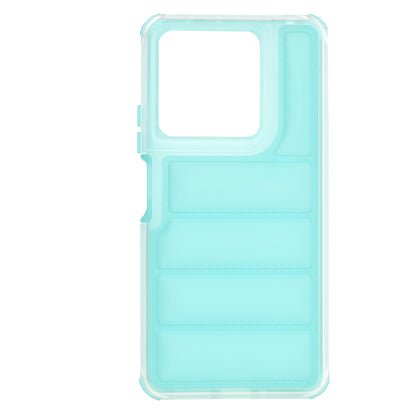 Maska za Xiaomi Redmi Note 13 5G, Techsuit, Wave Shield, Tirkizna