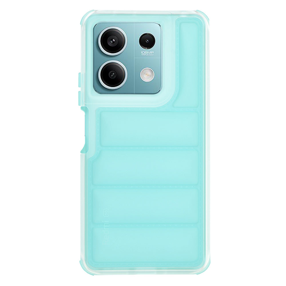 Maska za Xiaomi Redmi Note 13 5G, Techsuit, Wave Shield, Tirkizna