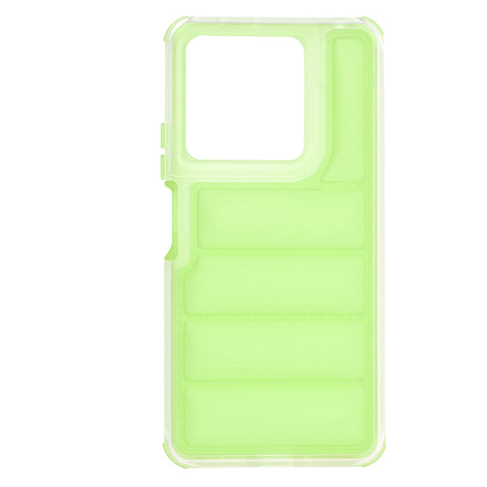 Maska za Xiaomi Redmi Note 13 5G, Techsuit, Wave Shield, Zelena
