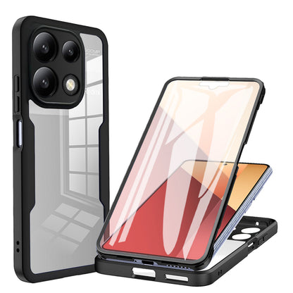 Maska za Xiaomi Redmi Note 13 Pro 4G / Poco M6 Pro 4G, Techsuit, ColorVerse 360, Crna