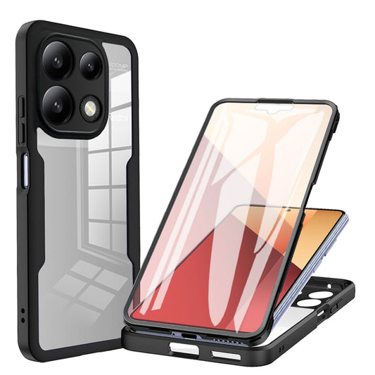 Maska za Xiaomi Redmi Note 13 Pro 4G / Poco M6 Pro 4G, Techsuit, ColorVerse 360, Crna