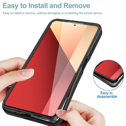 Maska za Xiaomi Redmi Note 13 Pro 4G / Poco M6 Pro 4G, Techsuit, ColorVerse 360, Crna