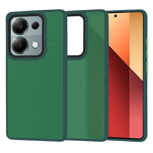 Maska za Xiaomi Redmi Note 13 Pro 4G / Poco M6 Pro 4G, Techsuit, HaloFrost, Zelena