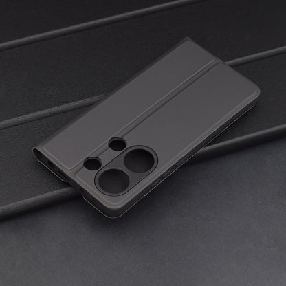 Maska za Xiaomi Redmi Note 13 Pro 4G / Poco M6 Pro 4G, Techsuit, Magskin Book, Crna