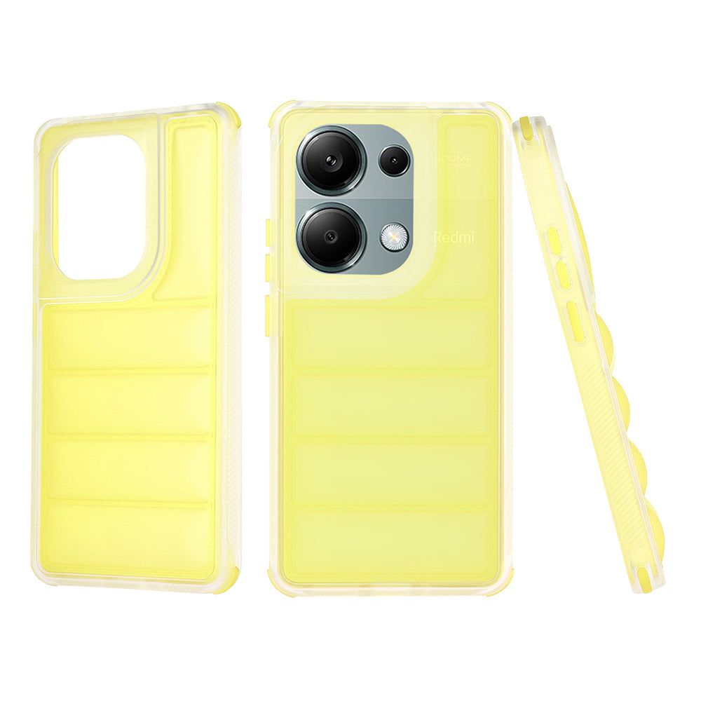 Futrola za Xiaomi Redmi Note 13 Pro 4G / Poco M6 Pro 4G, Techsuit, Wave Shield, Žuta