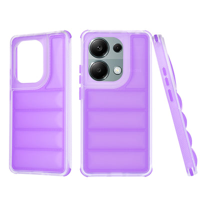 Maska za Xiaomi Redmi Note 13 Pro 4G / Poco M6 Pro 4G, Techsuit, Wave Shield, Ljubičasta