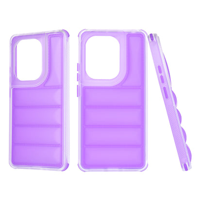 Maska za Xiaomi Redmi Note 13 Pro 4G / Poco M6 Pro 4G, Techsuit, Wave Shield, Ljubičasta