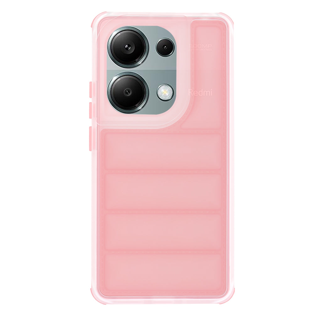 Futrola za Xiaomi Redmi Note 13 Pro 4G / Poco M6 Pro 4G, Techsuit, Wave Shield, Roza