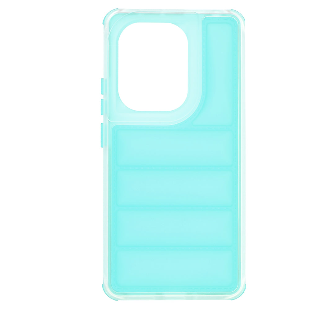 Maska za Xiaomi Redmi Note 13 Pro 4G / Poco M6 Pro 4G, Techsuit, Wave Shield, Tirkizna