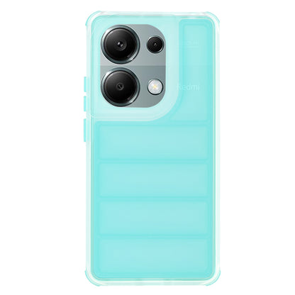 Maska za Xiaomi Redmi Note 13 Pro 4G / Poco M6 Pro 4G, Techsuit, Wave Shield, Tirkizna