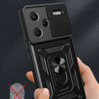 Maska za Xiaomi Redmi Note 13 Pro+, Techsuit, CamShield, Crna