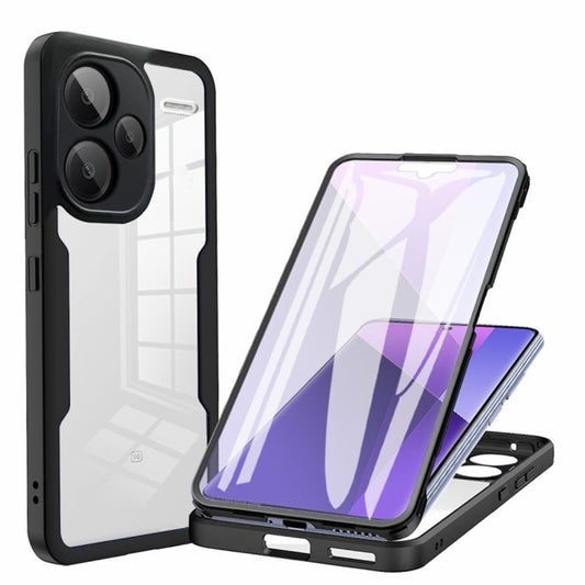 Maska za Xiaomi Redmi Note 13 Pro+, Techsuit, ColorVerse 360, Crna