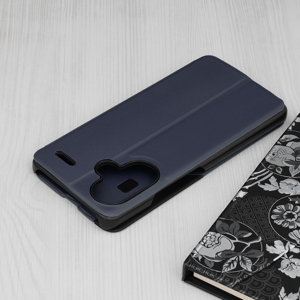 Maska za Xiaomi Redmi Note 13 Pro+, Techsuit, eFold, Tamno Plava