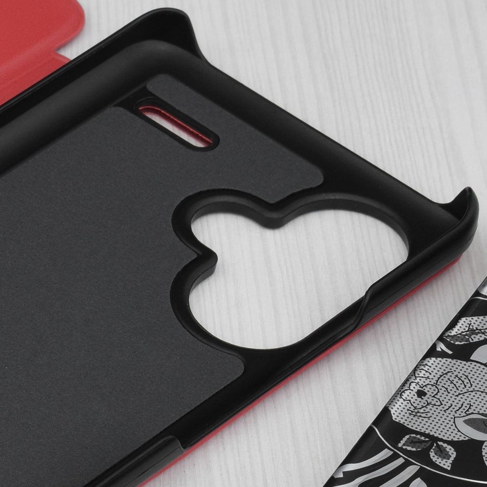 Maska za Xiaomi Redmi Note 13 Pro+, Techsuit, eFold, Crvena
