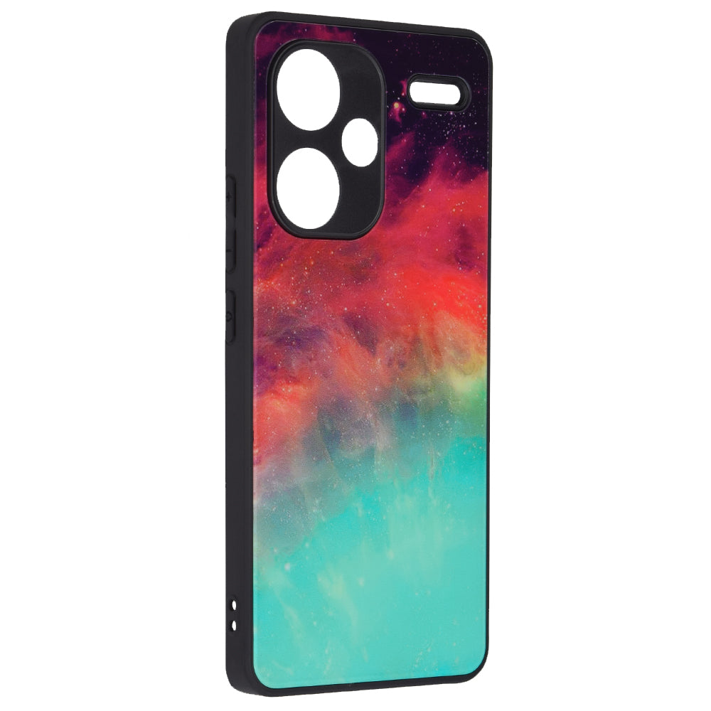 Maska za Xiaomi Redmi Note 13 Pro+, Techsuit, Glaze, Tirkizna