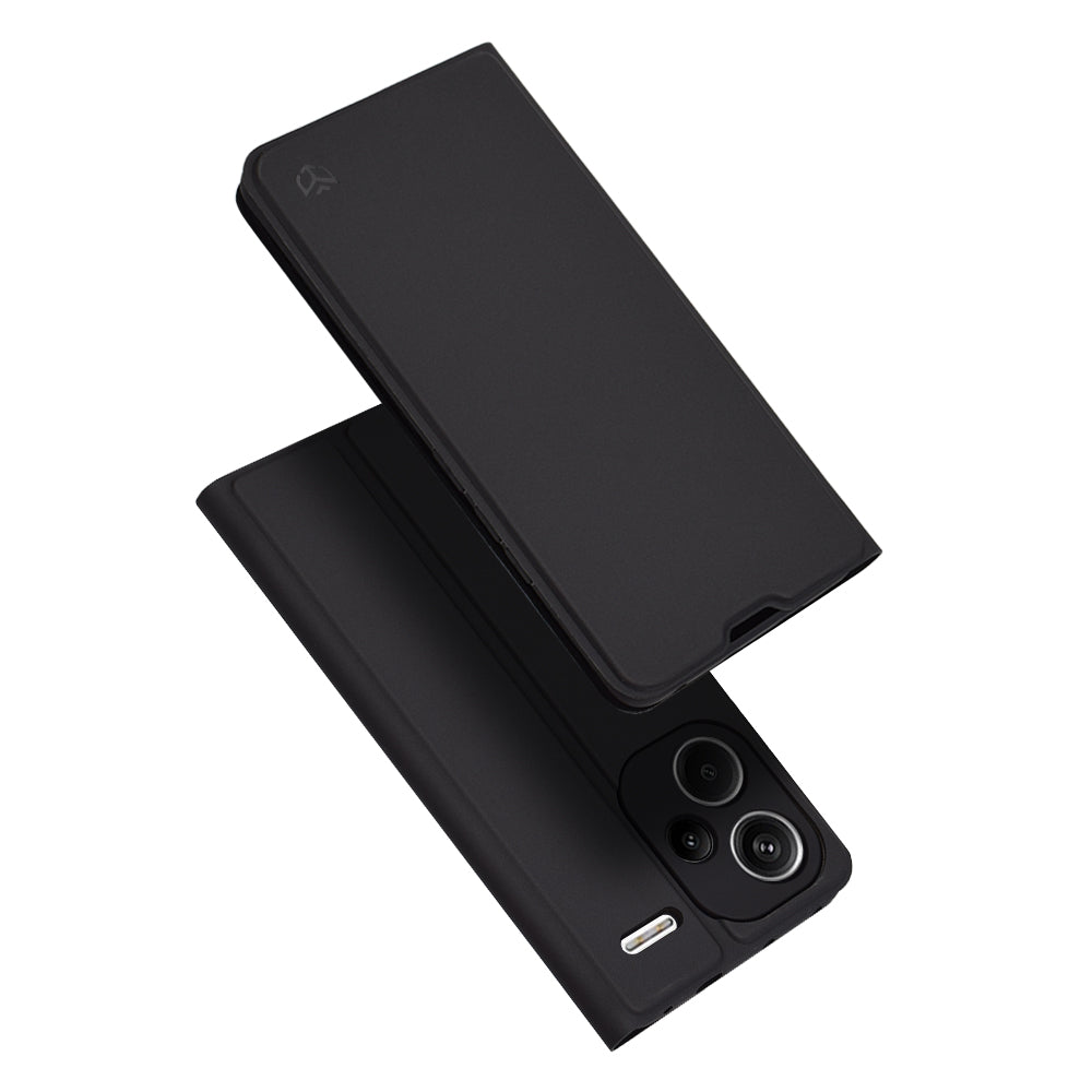 Maska za Xiaomi Redmi Note 13 Pro+, Techsuit, Magskin Book, Crna