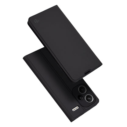 Maska za Xiaomi Redmi Note 13 Pro+, Techsuit, Magskin Book, Crna