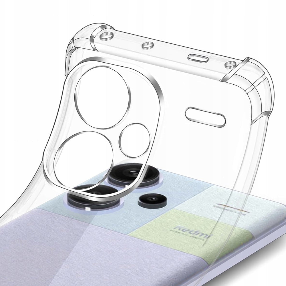 Maska za Xiaomi Redmi Note 13 Pro+, Techsuit, Otporna na udarce, Prozirna