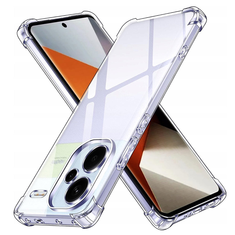 Maska za Xiaomi Redmi Note 13 Pro+, Techsuit, Otporna na udarce, Prozirna