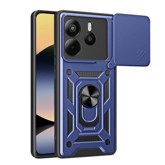 Maska za Xiaomi Redmi Note 14 4G (Regionalna), Techsuit, CamShield, Plava