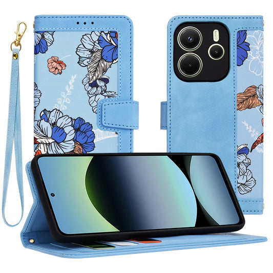 Maska za Xiaomi Redmi Note 14 4G (Regionalna), Techsuit, FlipCraft, Plava