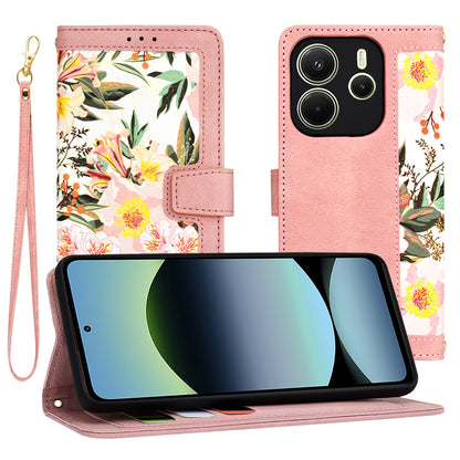 Maska za Xiaomi Redmi Note 14 4G (Regionalna), Techsuit, FlipCraft, Roza