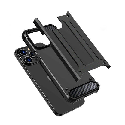 Maska za Xiaomi Redmi Note 14 4G (Regionalna), Techsuit, Hybrid Armor, Crna