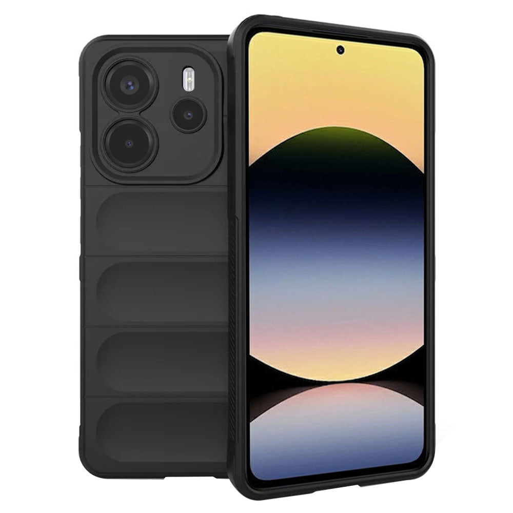 Maska za Xiaomi Redmi Note 14 4G (Regionalna), Techsuit, Magic Shield, Crna