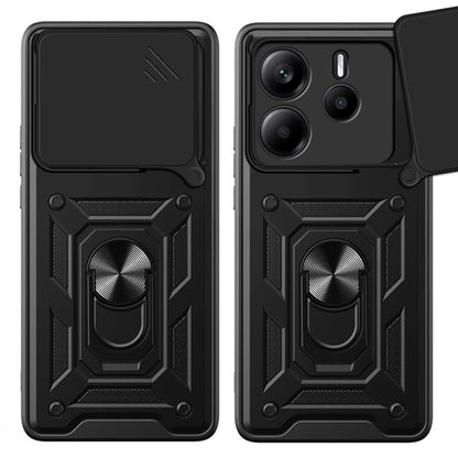 Maska za Xiaomi Redmi Note 14 4G (Standard), Techsuit, CamShield, Zelena