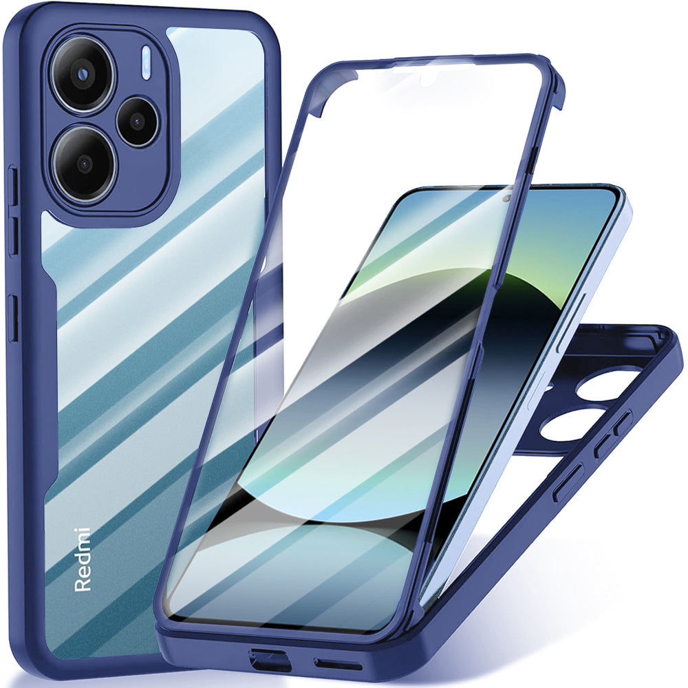 Maska za Xiaomi Redmi Note 14 4G (Standard), Techsuit, ColorVerse 360, Plava