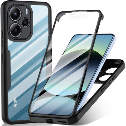 Maska za Xiaomi Redmi Note 14 4G (Standard), Techsuit, ColorVerse 360, Crna