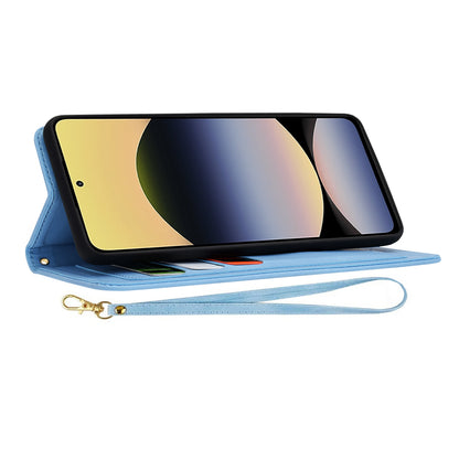 Maska za Xiaomi Redmi Note 14 4G (Standard), Techsuit, FlipCraft, Plava