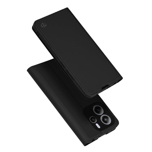 Maska za Xiaomi Redmi Note 14 4G (Standard), Techsuit, Magskin Book, Crna