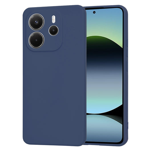Maska za Xiaomi Redmi Note 14 4G (Standard), Techsuit, SoftFlex, Tamnoplava