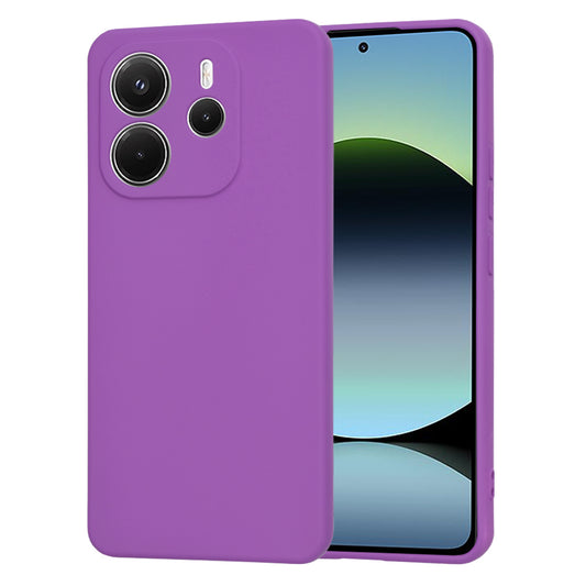 Maska za Xiaomi Redmi Note 14 4G (Standard), Techsuit, SoftFlex, Ljubičasta