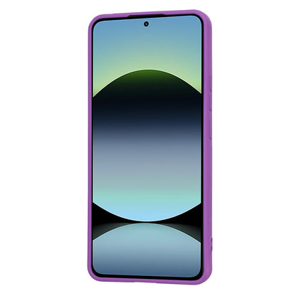Maska za Xiaomi Redmi Note 14 4G (Standard), Techsuit, SoftFlex, Ljubičasta