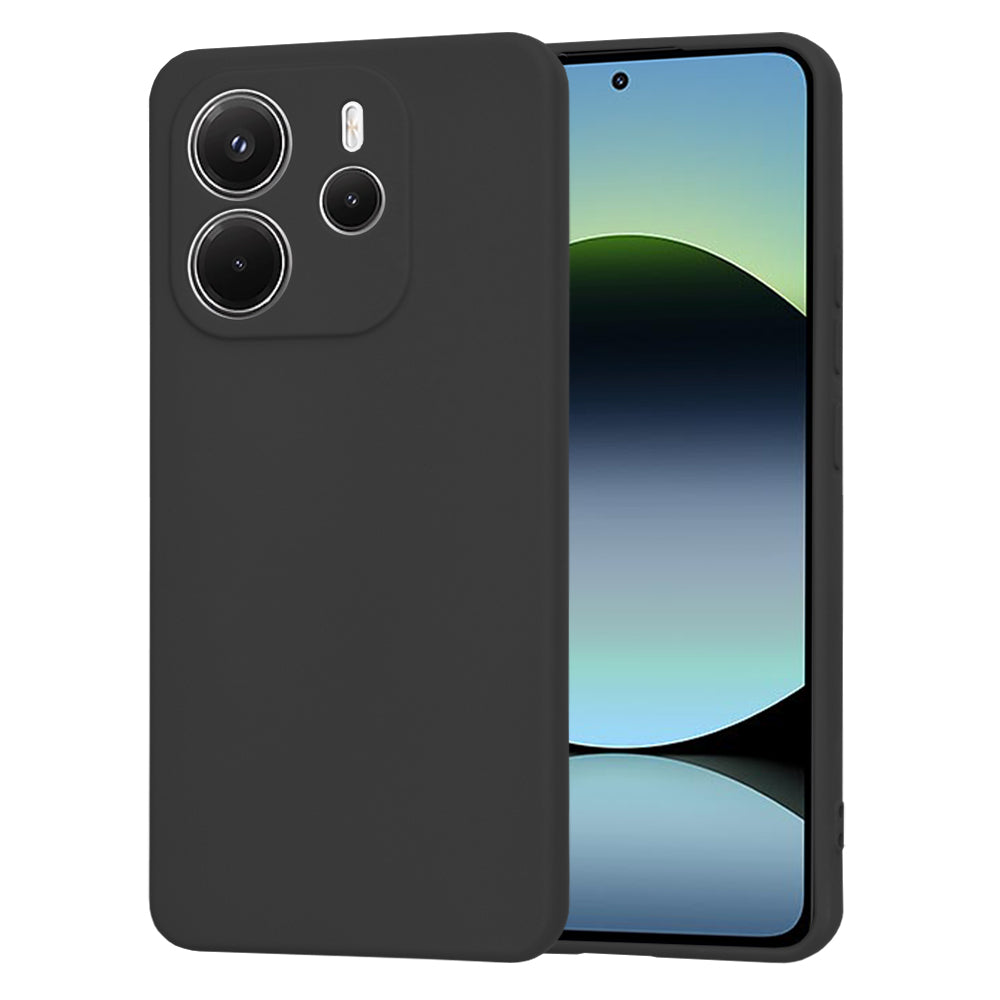 Maska za Xiaomi Redmi Note 14 4G (Standard), Techsuit, SoftFlex, Crna
