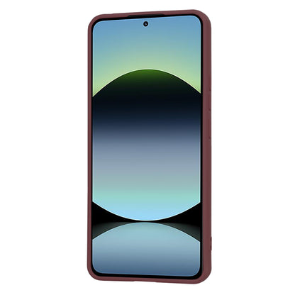 Maska za Xiaomi Redmi Note 14 4G (Standard), Techsuit, SoftFlex, Bordo