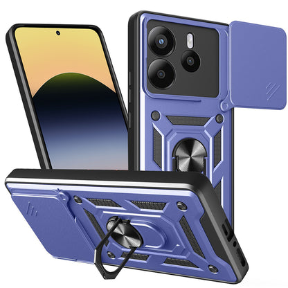 Maska za Xiaomi Redmi Note 14 5G, Techsuit, CamShield, Plava