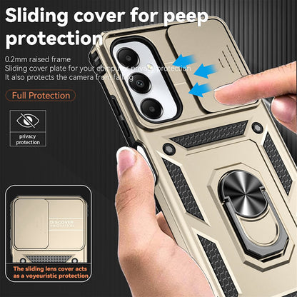 Maska za Xiaomi Redmi Note 14 5G, Techsuit, CamShield, Zlatna