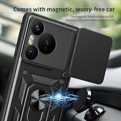 Maska za Xiaomi Redmi Note 14 5G, Techsuit, CamShield, Crna